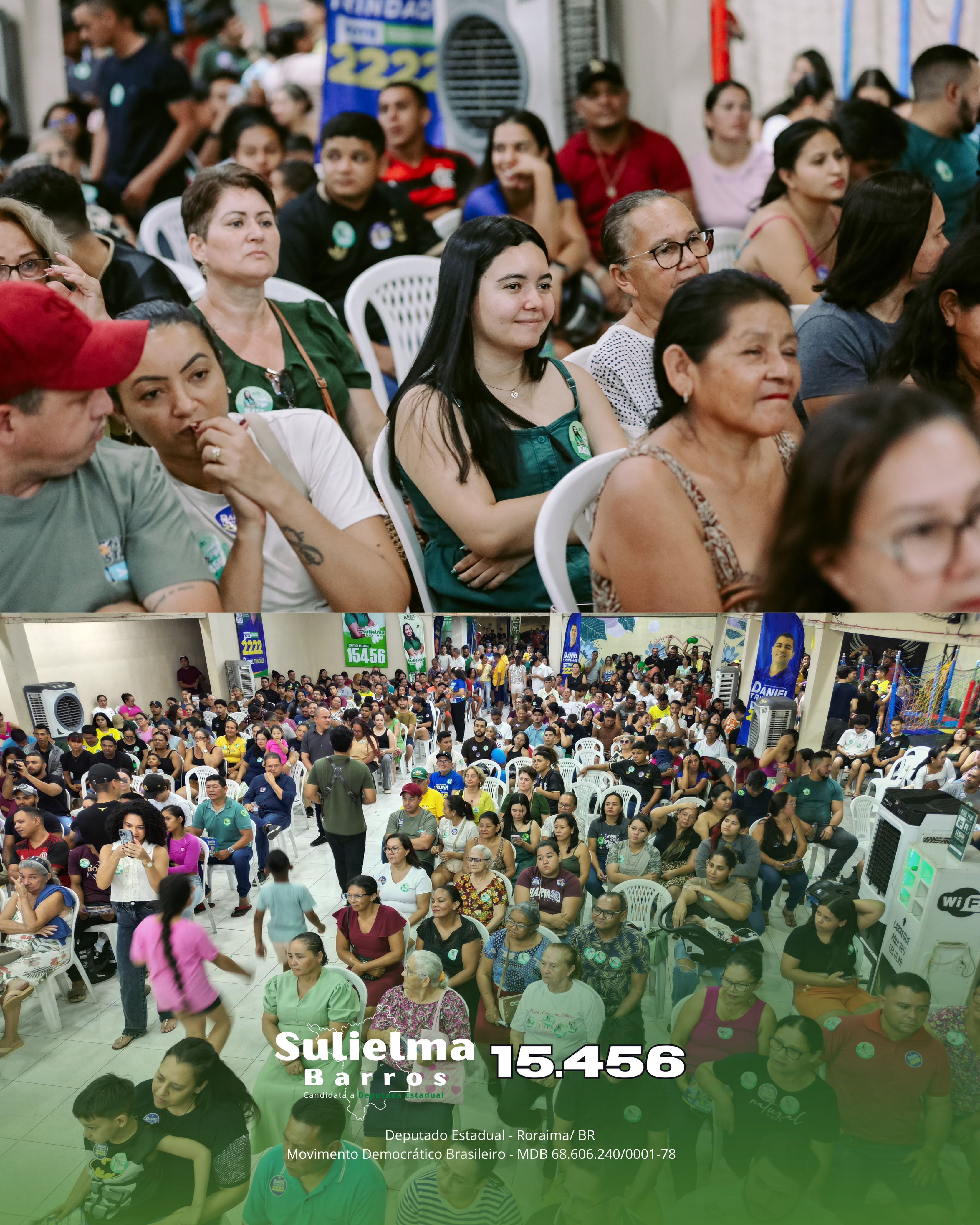 Público presente na grande reunião